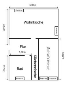 Kornblume Raumplan